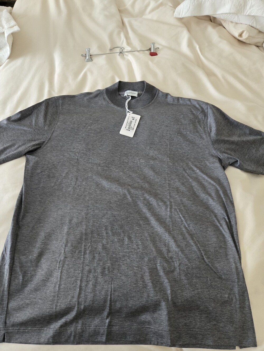 Maus & Hoffman Men's Romano Cotton Short Sleeve Mocks in size 54, NWT
